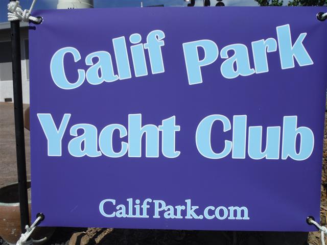 Calif Park Yacht Club banner