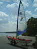Leeboard can be added to kayaks for sailing